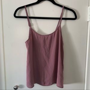 Kirra mauve dusty rose tank top